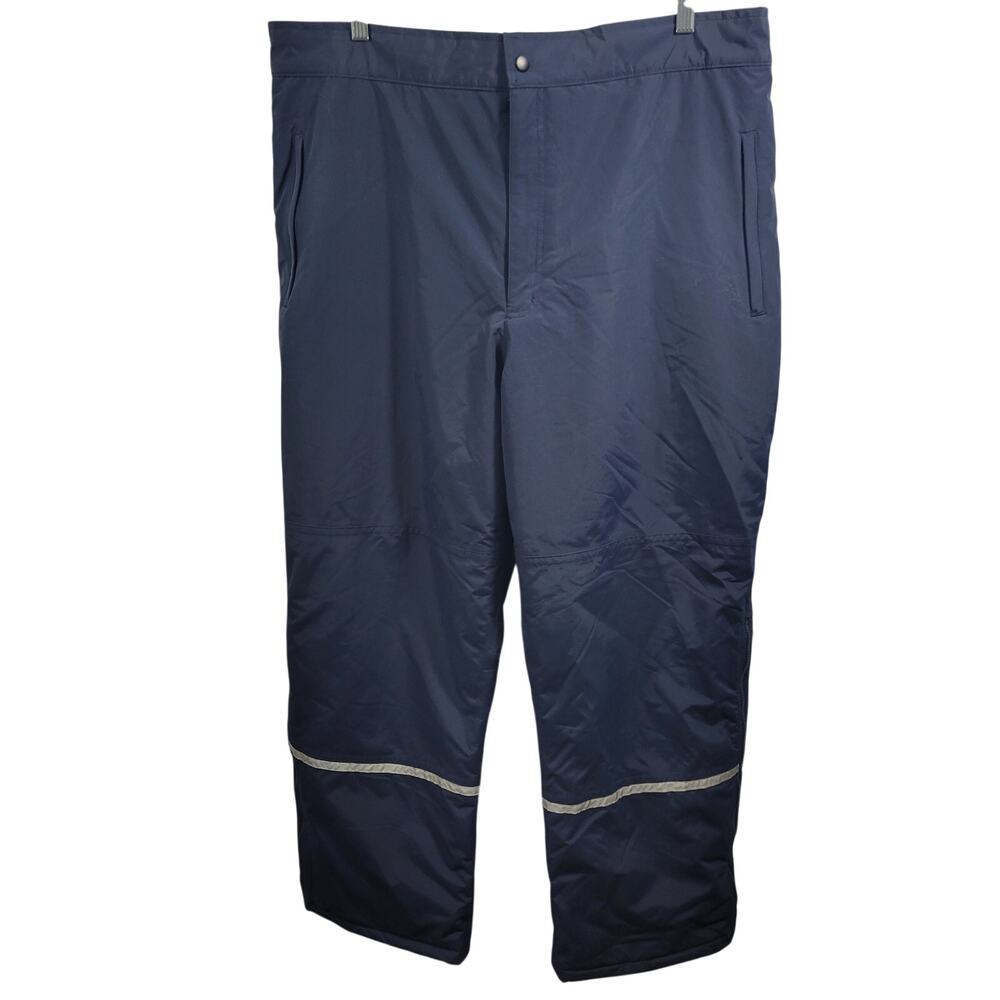 United Airlines XL Ramp Worker Heavy Weigh/Snow Cintas Nylon Water Proof Pants
